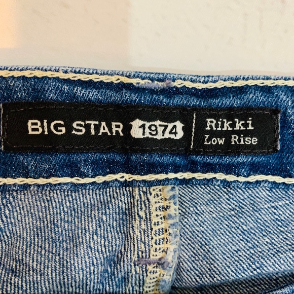 ⭐️ BIG STAR Rikki Low Rise Crop Jeans - Picture 3 of 7